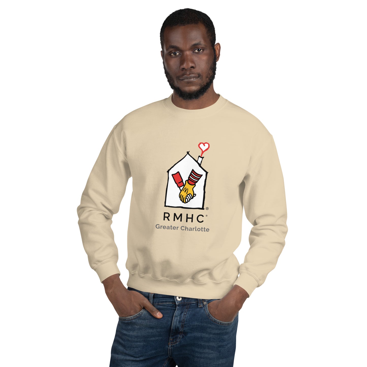 RMHC of Greater Charlotte - Unisex Color Sweatshirt