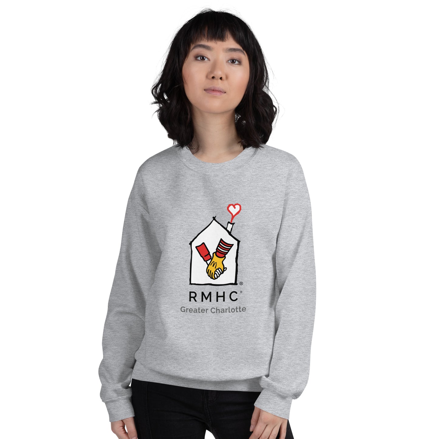 RMHC of Greater Charlotte - Unisex Color Sweatshirt