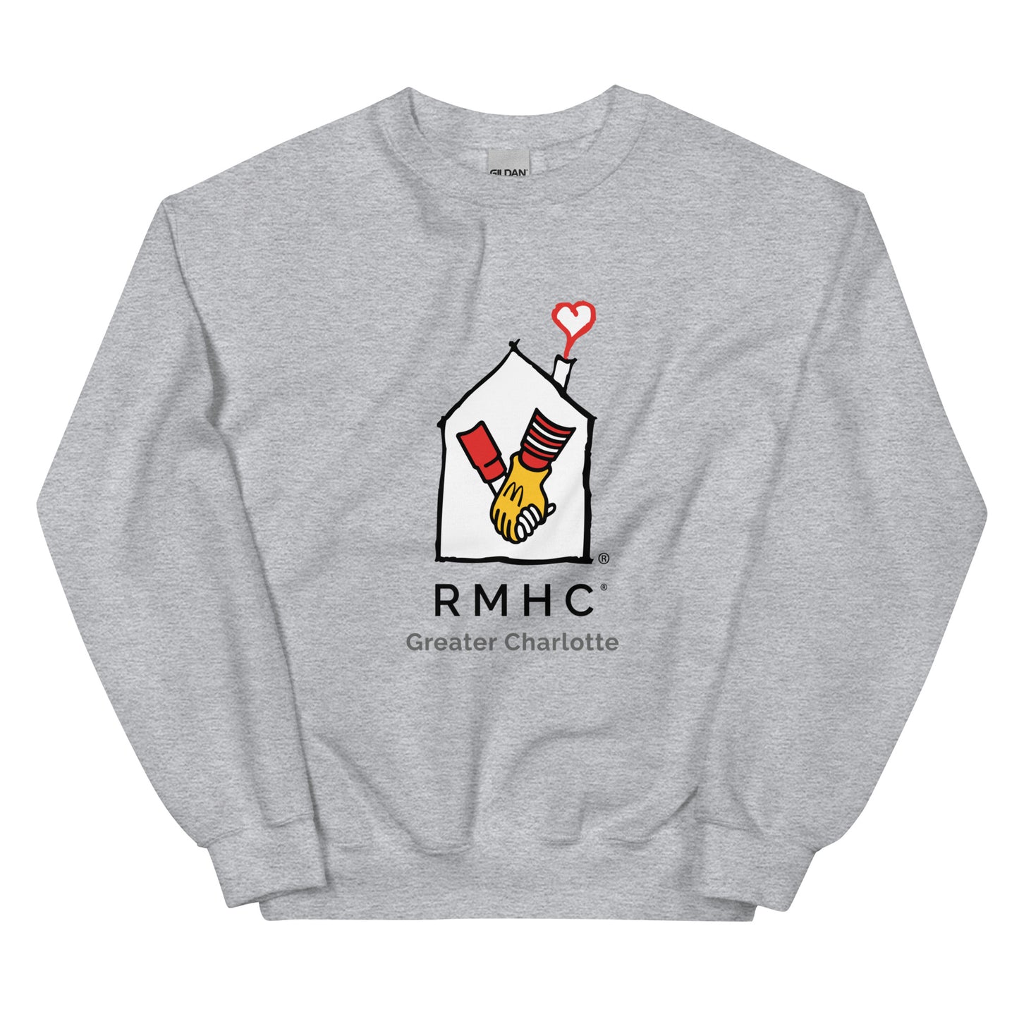 RMHC of Greater Charlotte - Unisex Color Sweatshirt