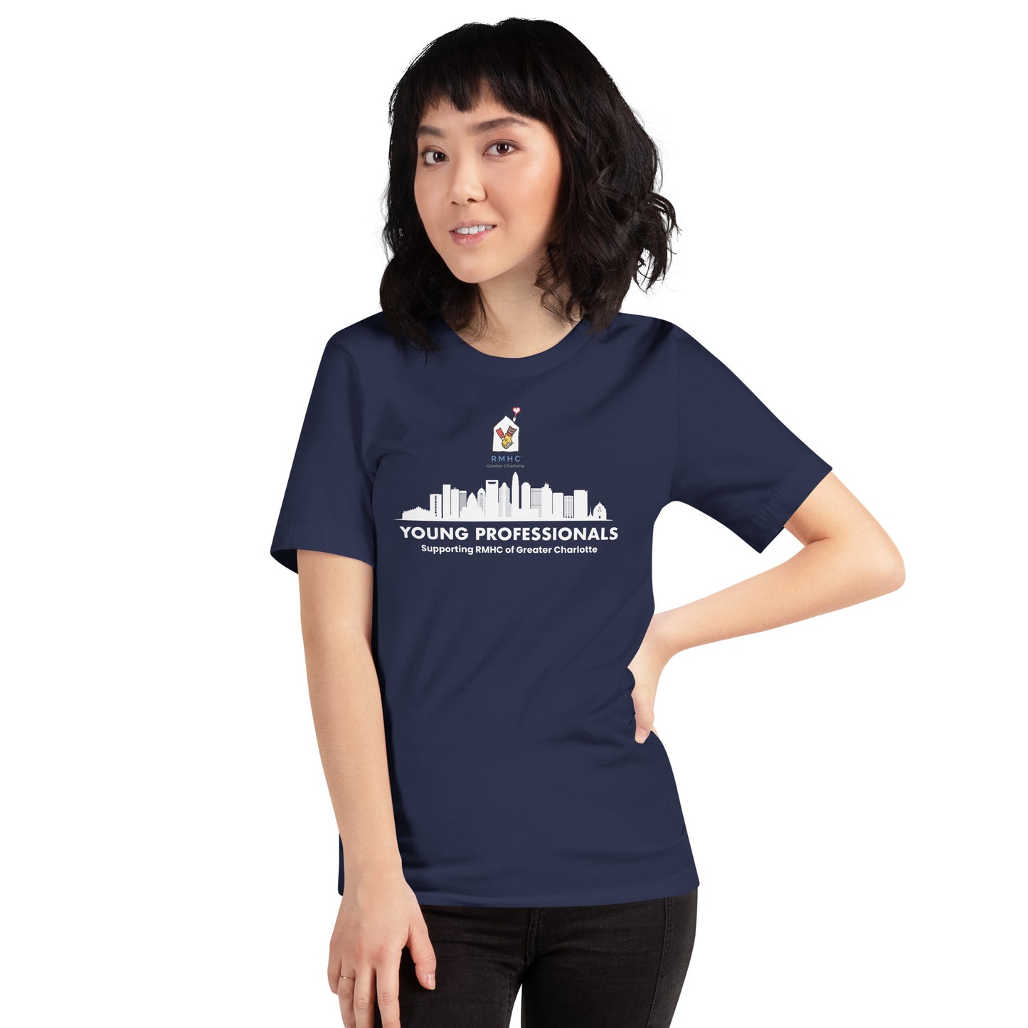 RMHC of Greater Charlotte - Young Professionals (YP) Unisex Heather T-Shirt