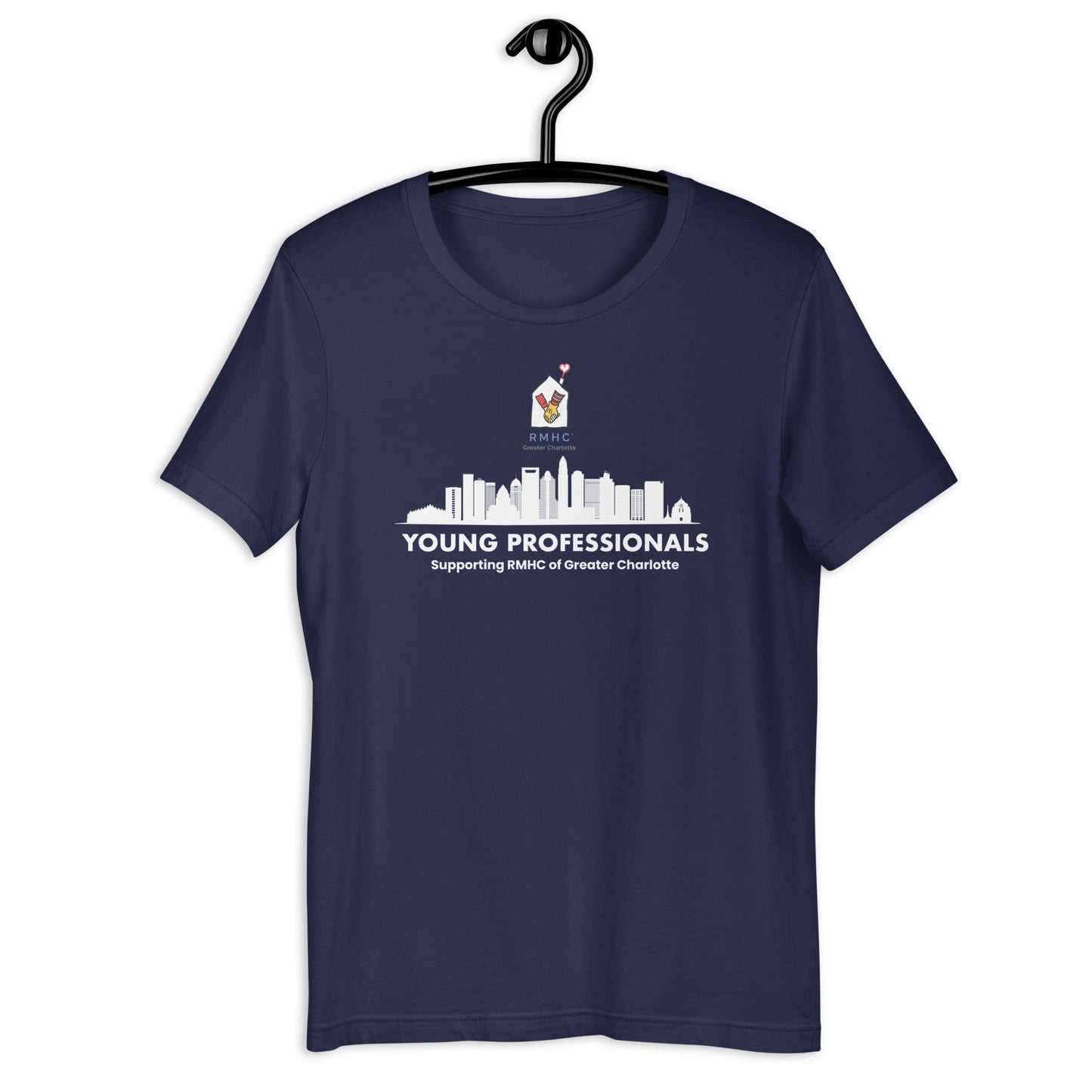 RMHC of Greater Charlotte - Young Professionals (YP) Unisex Heather T-Shirt