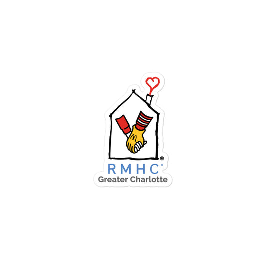 RMHC of Greater Charlotte - Bubble-Free Stickers