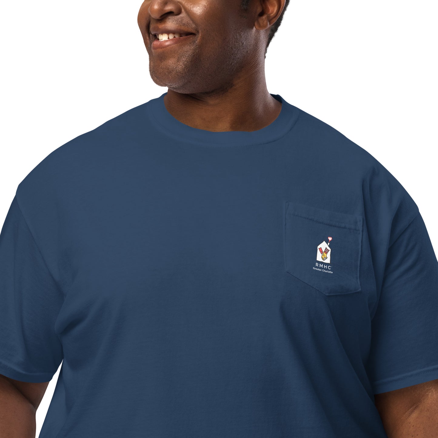 RMHC of Greater Charlotte - Unisex Pocket Tee