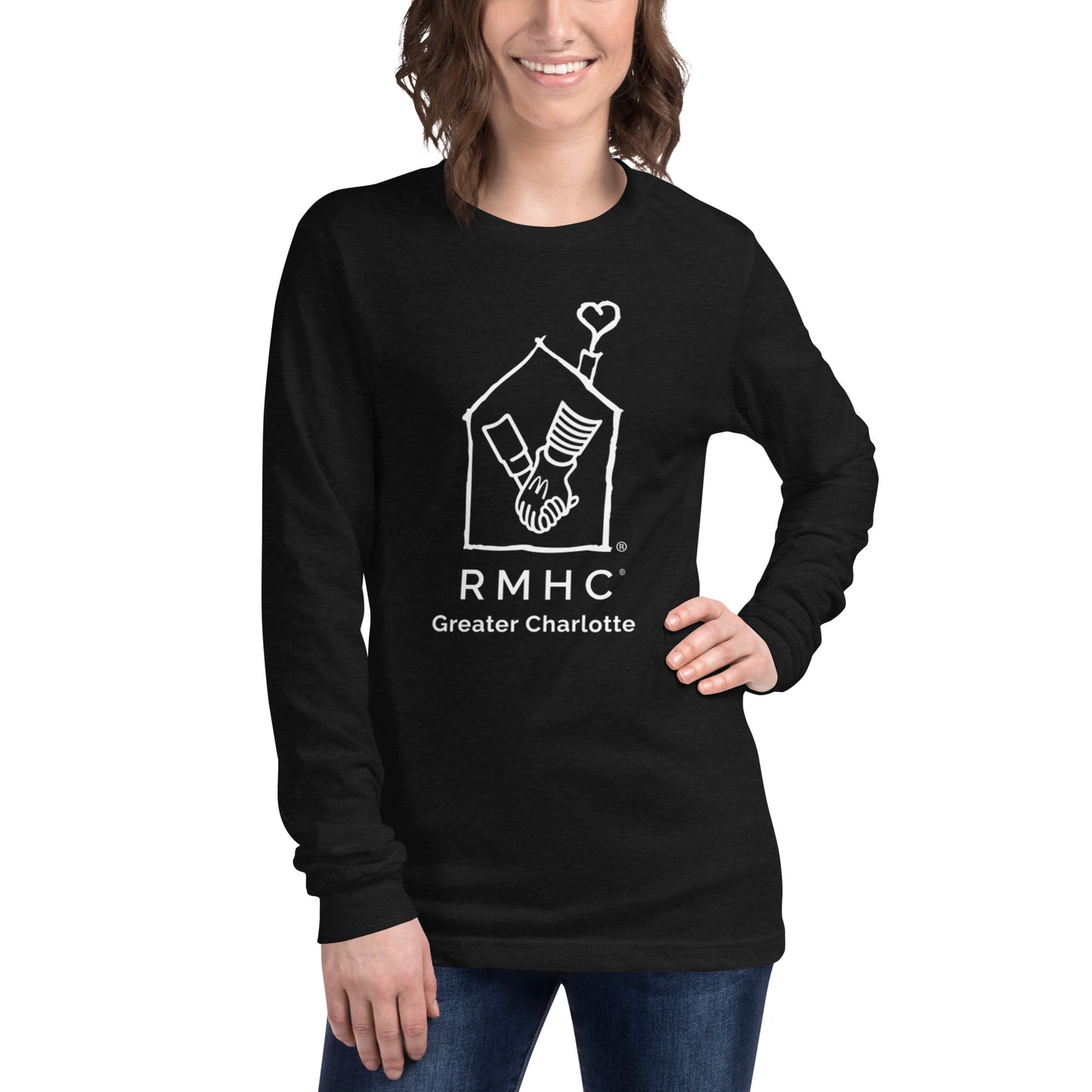 RMHC of Greater Charlotte - Unisex Long Sleeve Tee