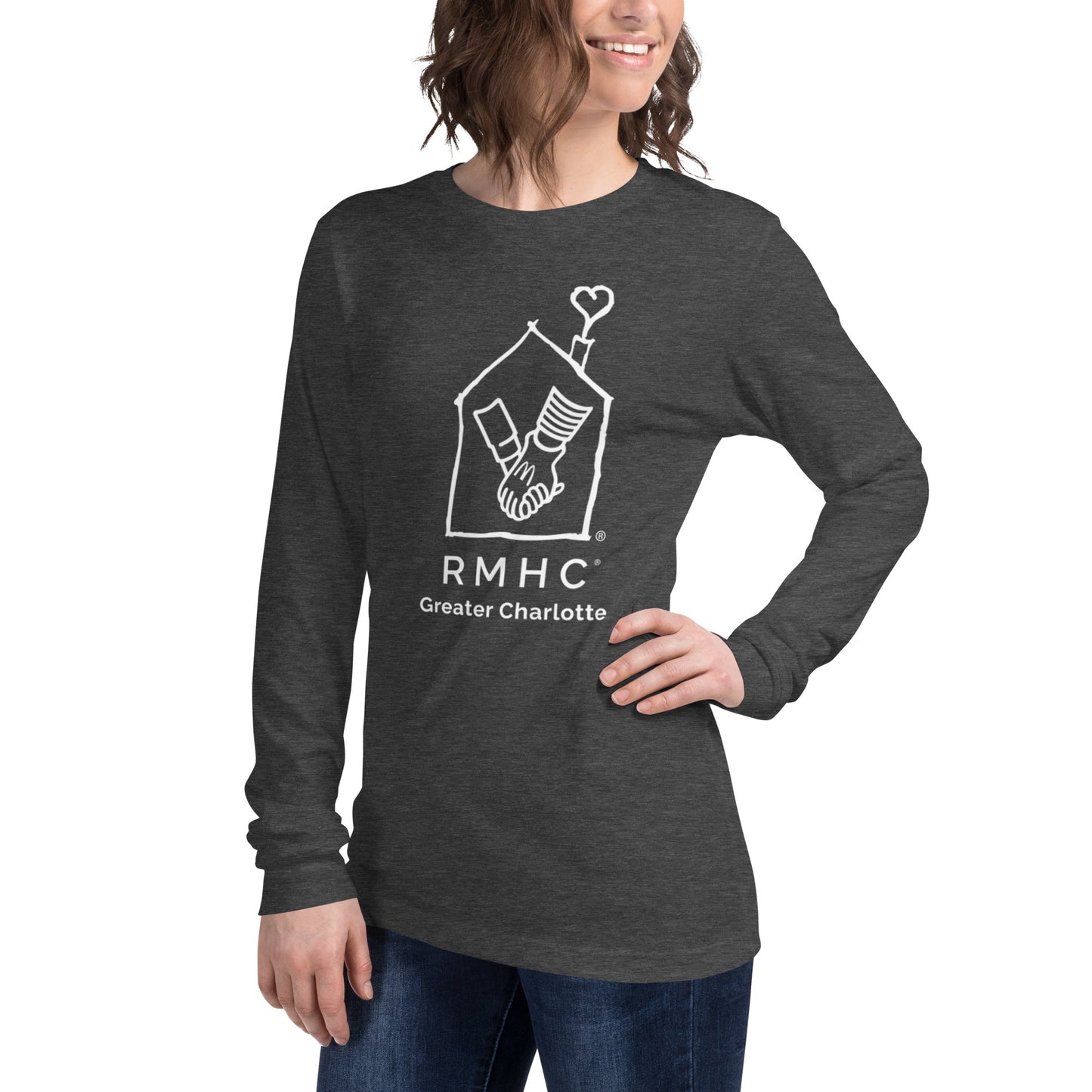 RMHC of Greater Charlotte - Unisex Long Sleeve Tee