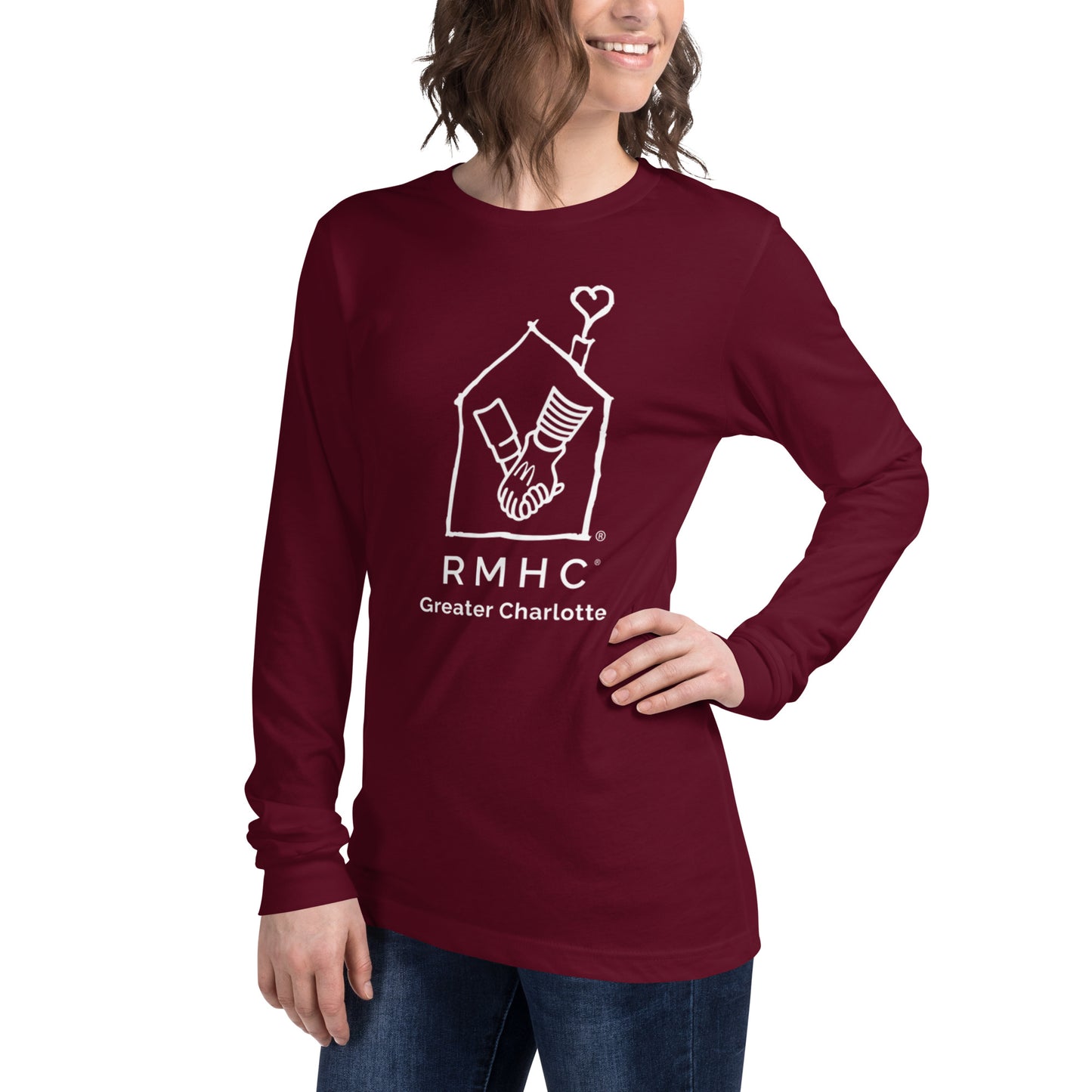 RMHC of Greater Charlotte - Unisex Long Sleeve Tee