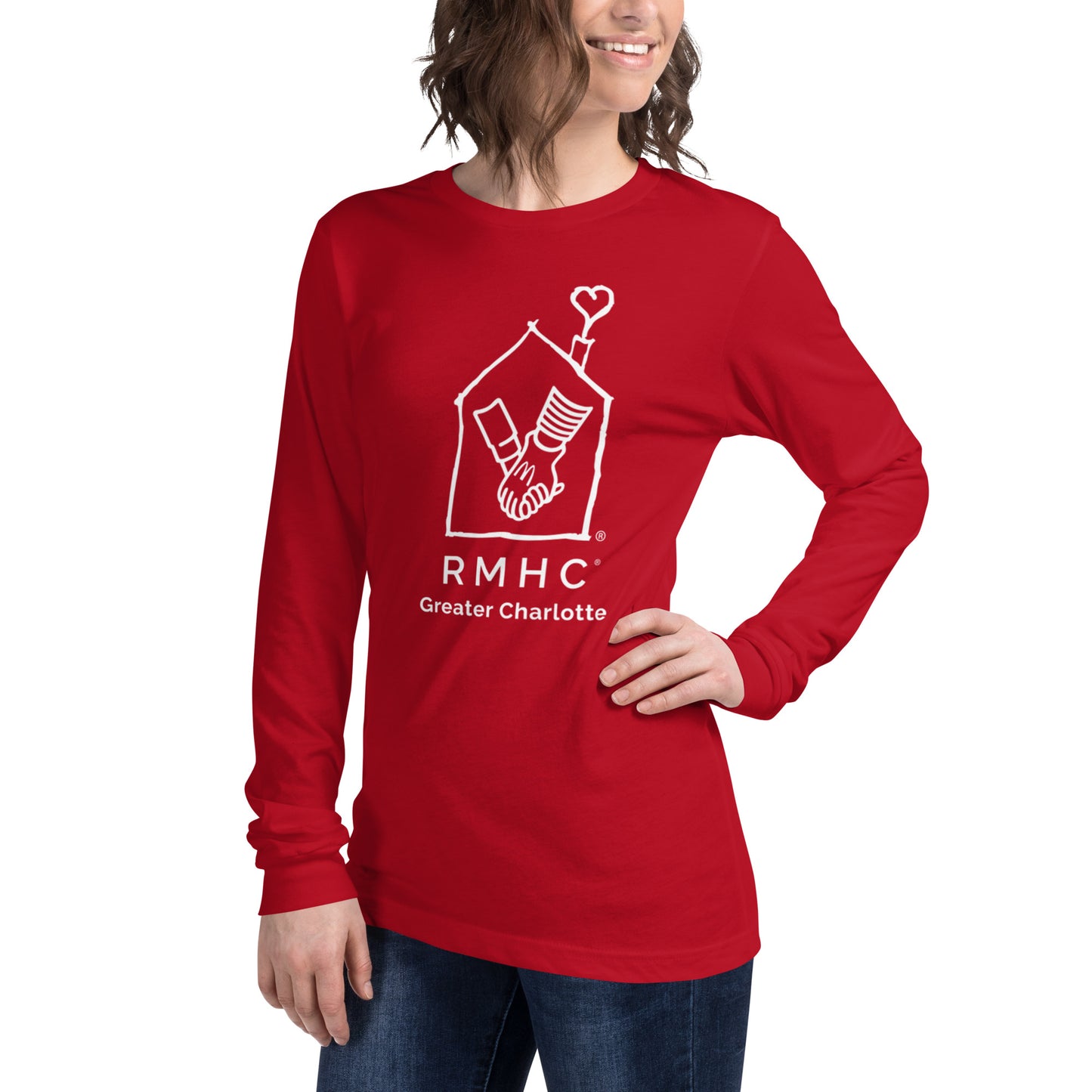 RMHC of Greater Charlotte - Unisex Long Sleeve Tee