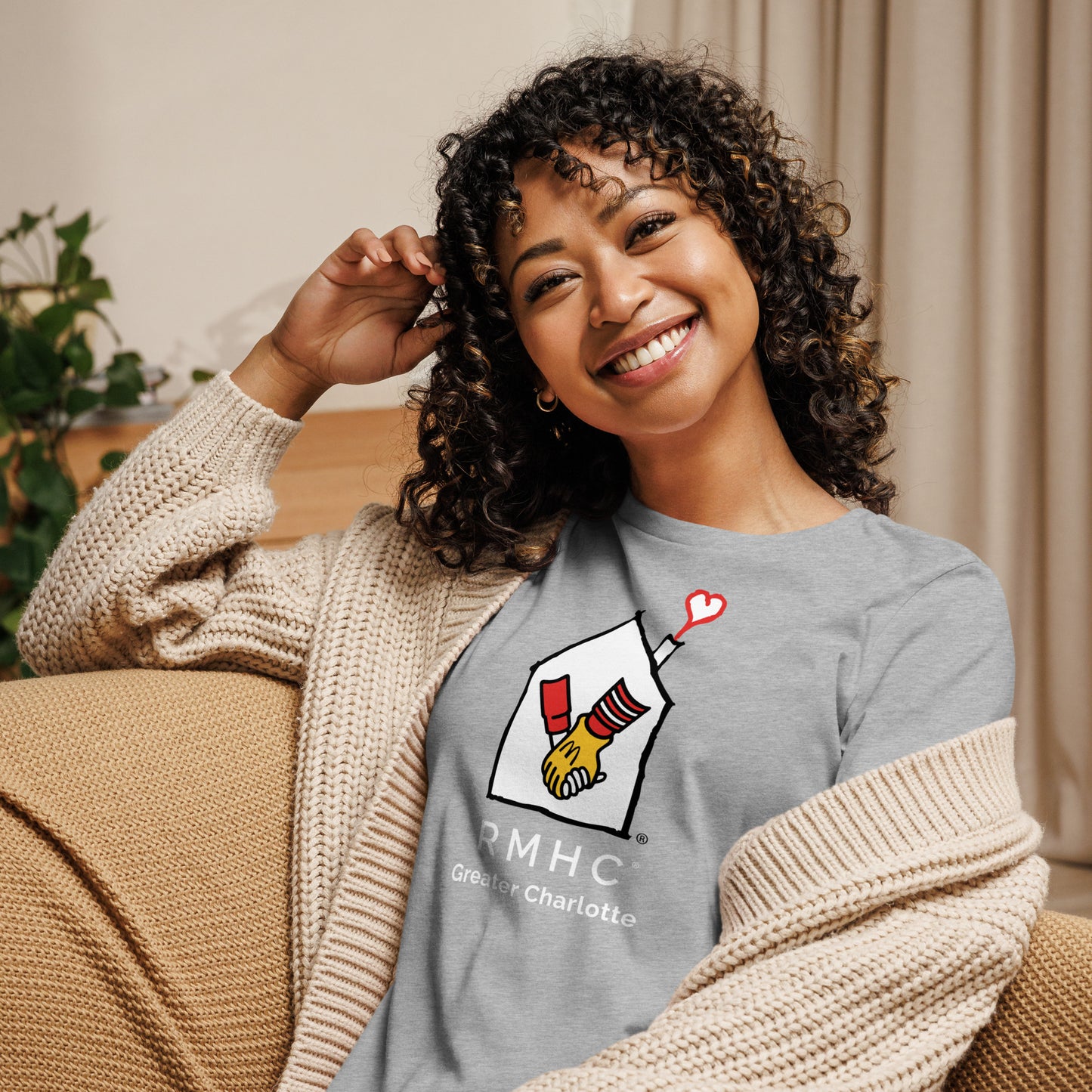 RMHC of Greater Charlotte - Women's Relaxed T-Shirt