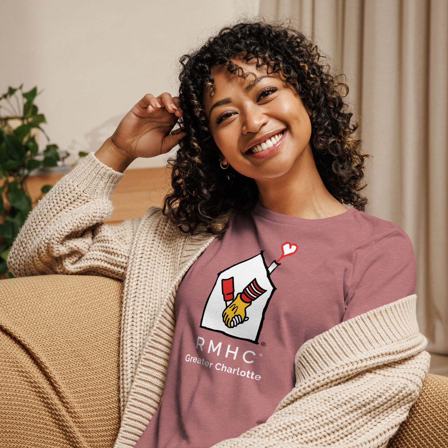 RMHC of Greater Charlotte - Women's Relaxed T-Shirt