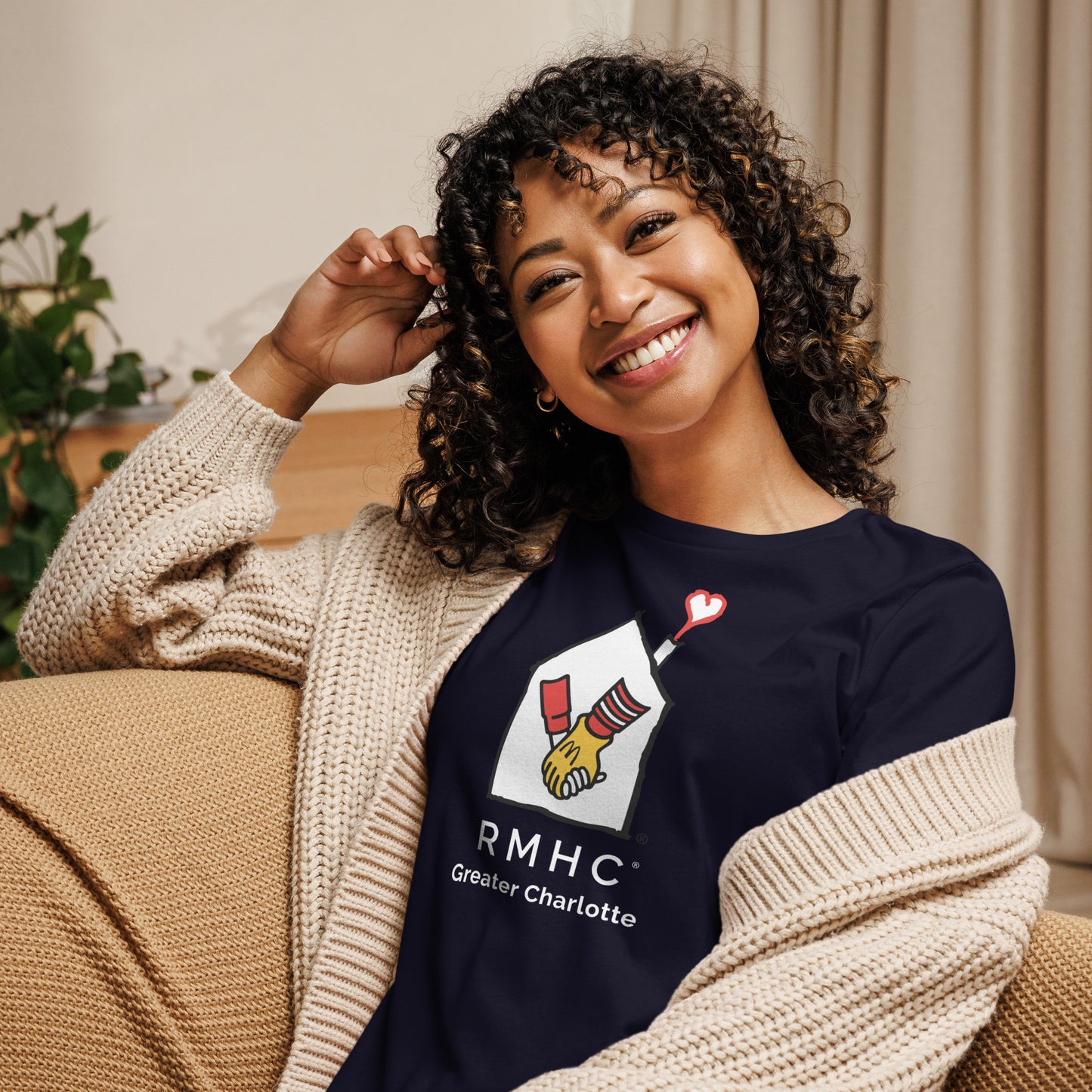 RMHC of Greater Charlotte - Women's Relaxed T-Shirt