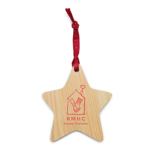 RMHC of Greater Charlotte - Wooden Magnet Ornament